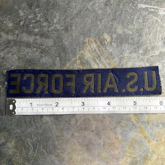 U.S. AIR FORCE ‘olive green’ Tape Patch - Picture 8 of 10
